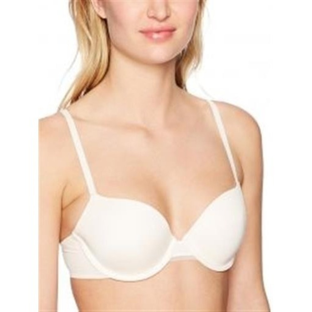 NWOT DKNY 34DD Litewear Spacer T-Shirt Bra DK4001 Beige 98191